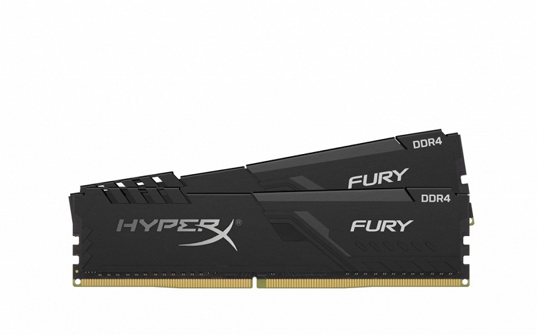 На CES 2020 представлены модули памяти HyperX Fury DDR4 DIMM и Impact DDR4 SODIMM