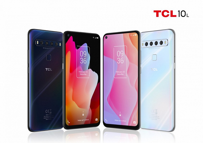 Смартфоны TCL 10 5G , 10 Pro и 10L получили экраны собственного производства