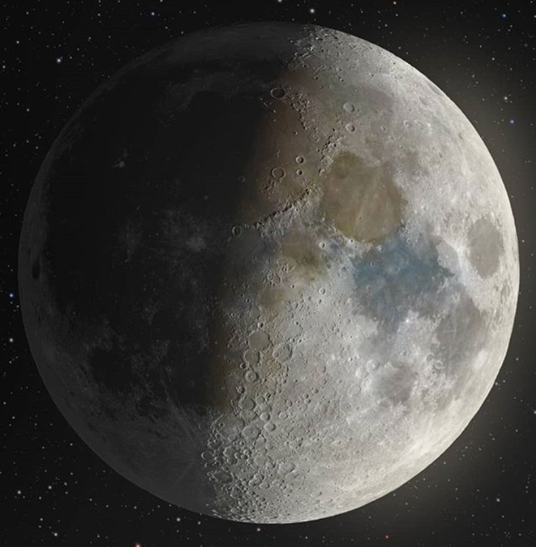 Посмотрите на очень детальное изображение Луны