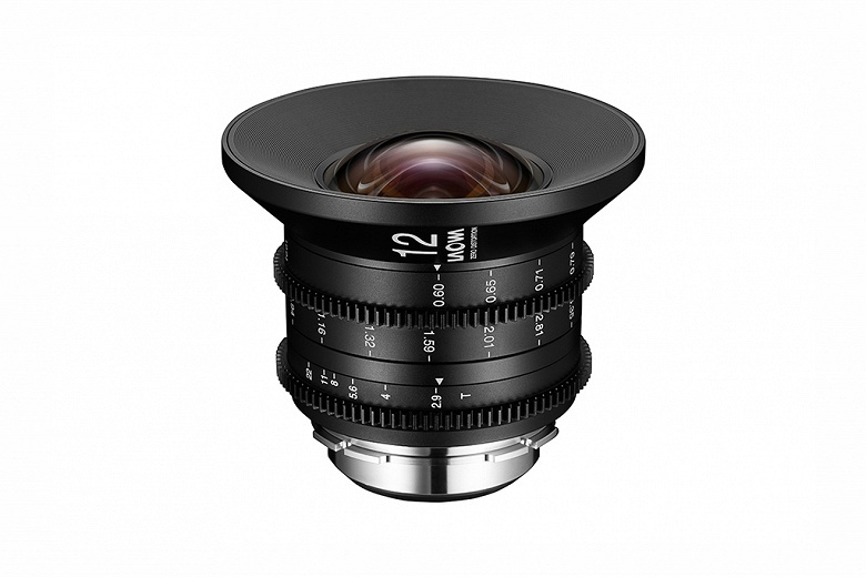 Laowa 12mm t/2.9 Zero-D Cine — самый широкоугольный объектив со светопропусканием t/2,9, предназначенный для видеосъемки 