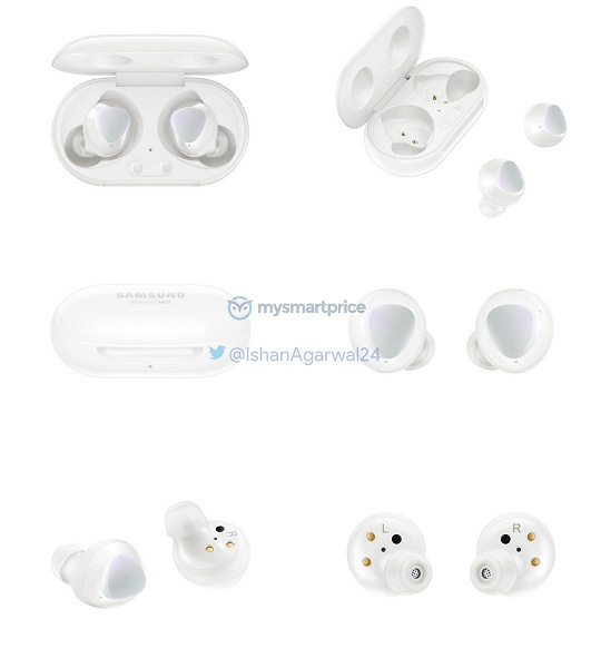 Дорогие наушники Samsung Galaxy Buds+ на качественных изображениях