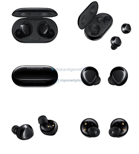 Дорогие наушники Samsung Galaxy Buds+ на качественных изображениях