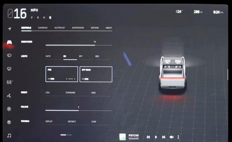 Видео дня: Tesla Cybertruck и новый дизайн интерфейса мультимедийной системы