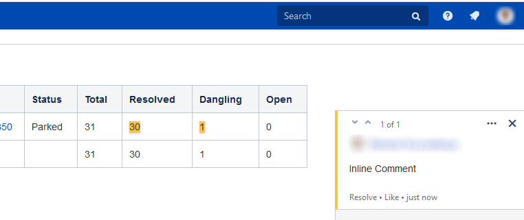 Статистика встроенных комментариев (inline comments) в Confluence - 1