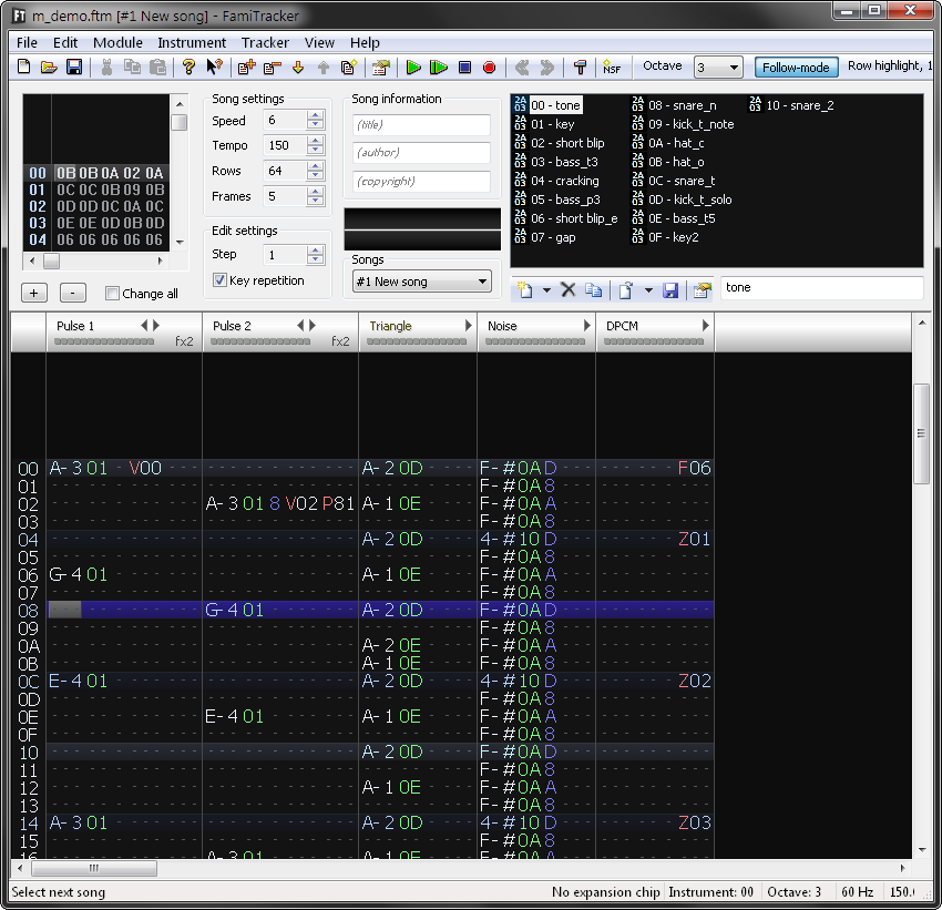 Making a demo for NES — HEOHdemo - 2