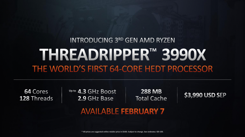 Новая статья: Обзор процессора AMD Ryzen Threadripper 3990X: контрольный выстрел