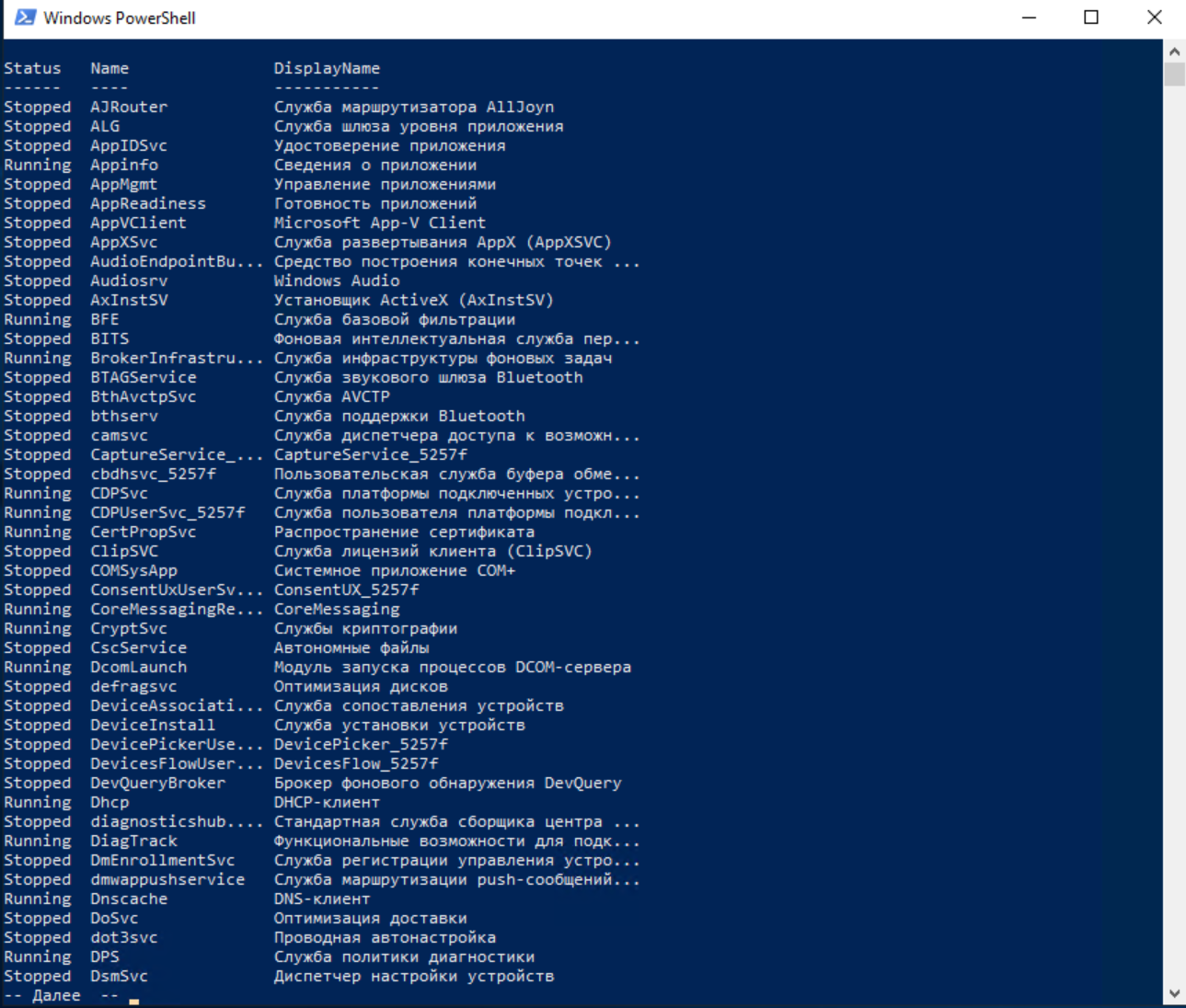 Командлет. Windows POWERSHELL. POWERSHELL.