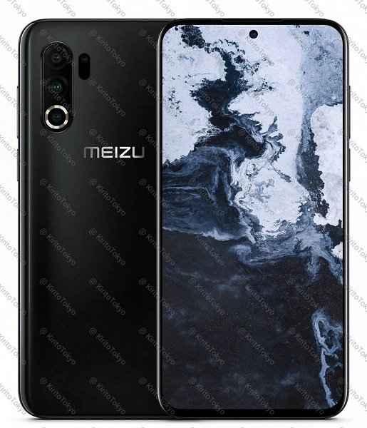 Meizu 17 выглядит более привычно на новом изображении