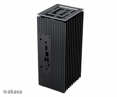 Корпус Akasa Turing FX предназначен для бесшумного ПК на базе Intel NUC 