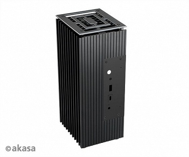 Корпус Akasa Turing FX предназначен для бесшумного ПК на базе Intel NUC 