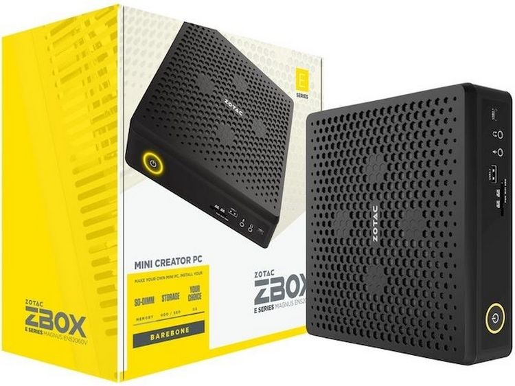 Zotac Magnus EN52060V: производительный компактный ПК с начинкой от ноутбука