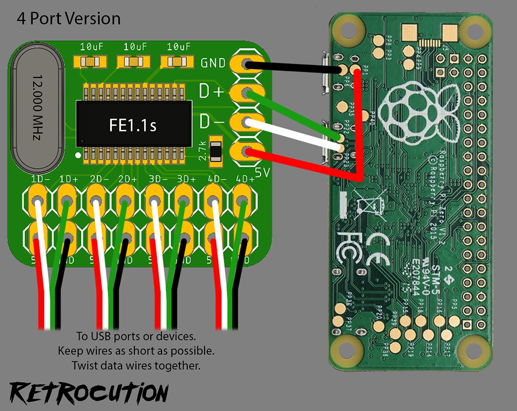 Лёгкий способ сделать крохотный USB-хаб для Raspberry Pi - 11