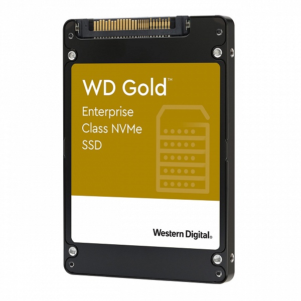 Твердотельные накопители WD Gold NVMe предназначены для центров обработки данных