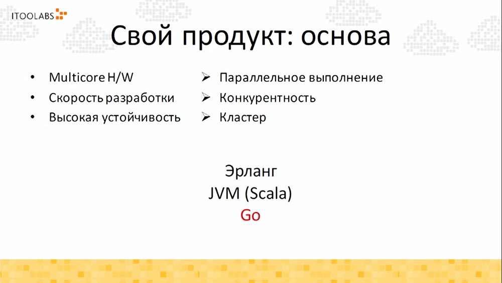 Алексей Найдёнов. ITooLabs. Кейс разработки на Go (Golang) телефонной платформы. Часть 1 - 7