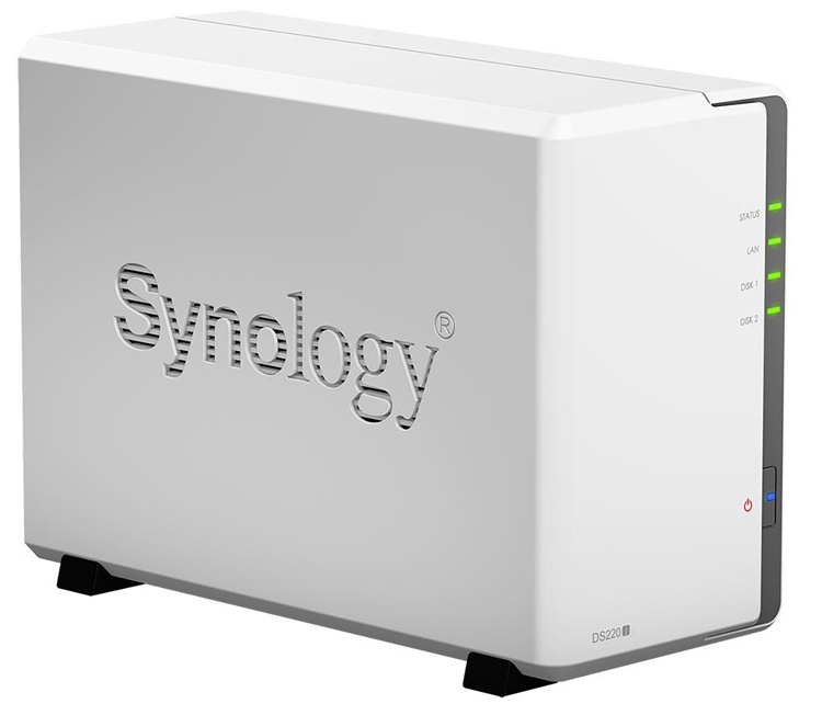 Synology DS220j: сетевое хранилище данных для дома или офиса