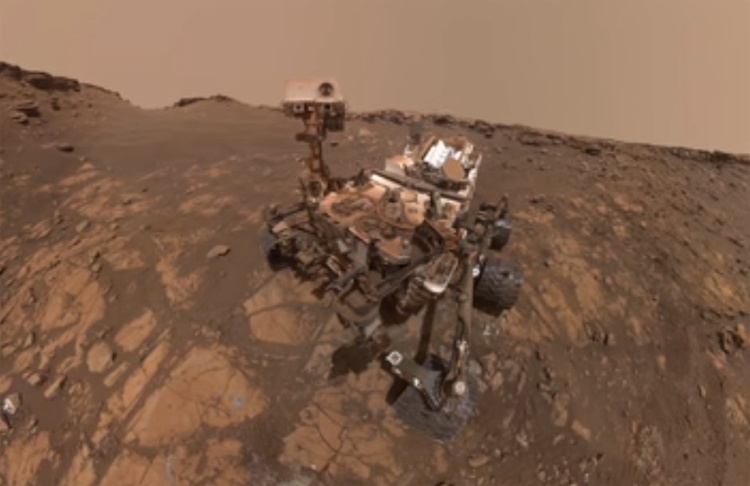 Фото дня: новый автопортрет марсохода Curiosity