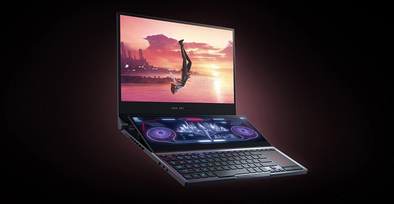 Asus ROG Zephyrus Duo 15: самое топовое «железо», два экрана, каждый из которых регулируется по углу наклона, и цена от 254 000 рублей