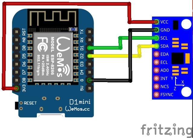 Wemos d1 mini схема