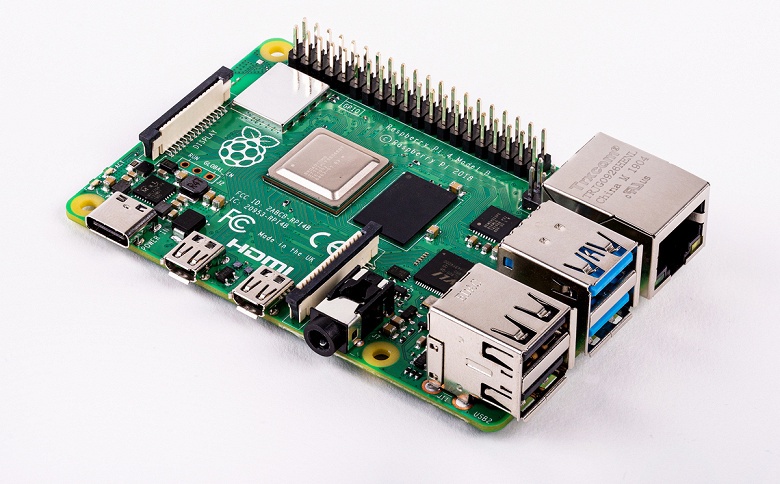 Одноплатный ПК Raspberry Pi 4 теперь доступен с 8 ГБ оперативной памяти