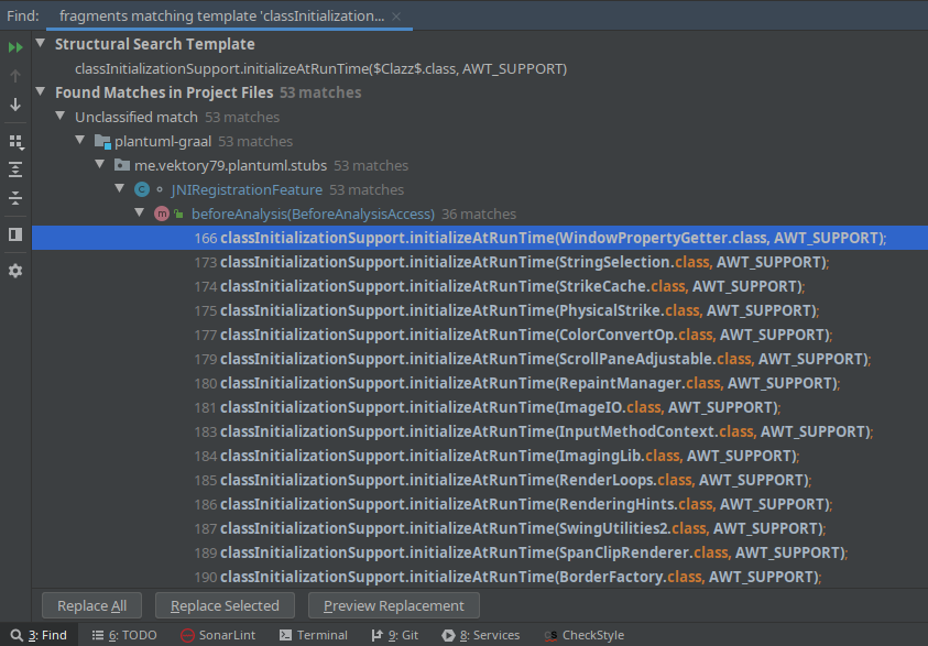 IntelliJ IDEA: Structural Search & Replace - 14