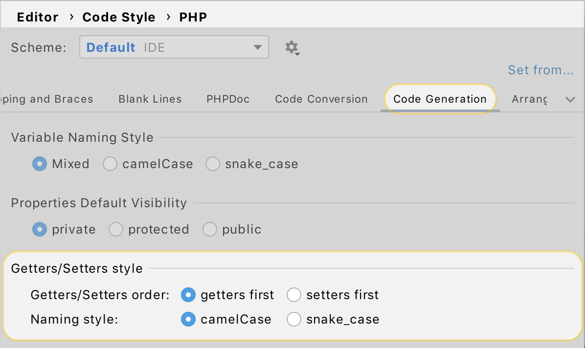 PhpStorm 2020.2: объединенные типы PHP 8, новый движок потока управления, пул-реквесты GitHub, OpenAPI - 28