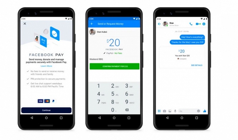 Платёжная система Facebook Pay начала работать в России