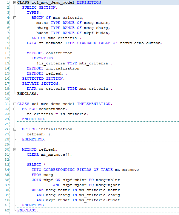 Реализация MVVM в ABAP - 7