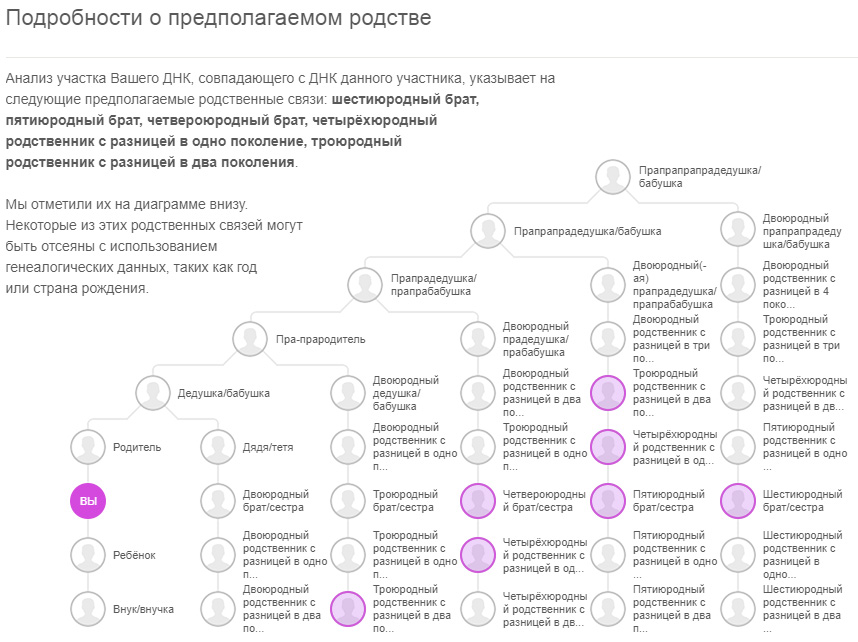 Определение родства по фото