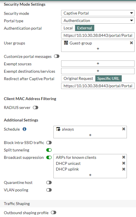 Cisco ISE: Настройка гостевого доступа на FortiAP. Часть 3 - 6