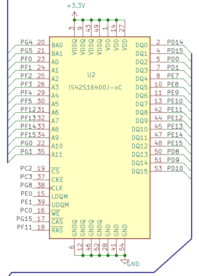 STM32 DoomBoy SDRAM ILI9341 - 3