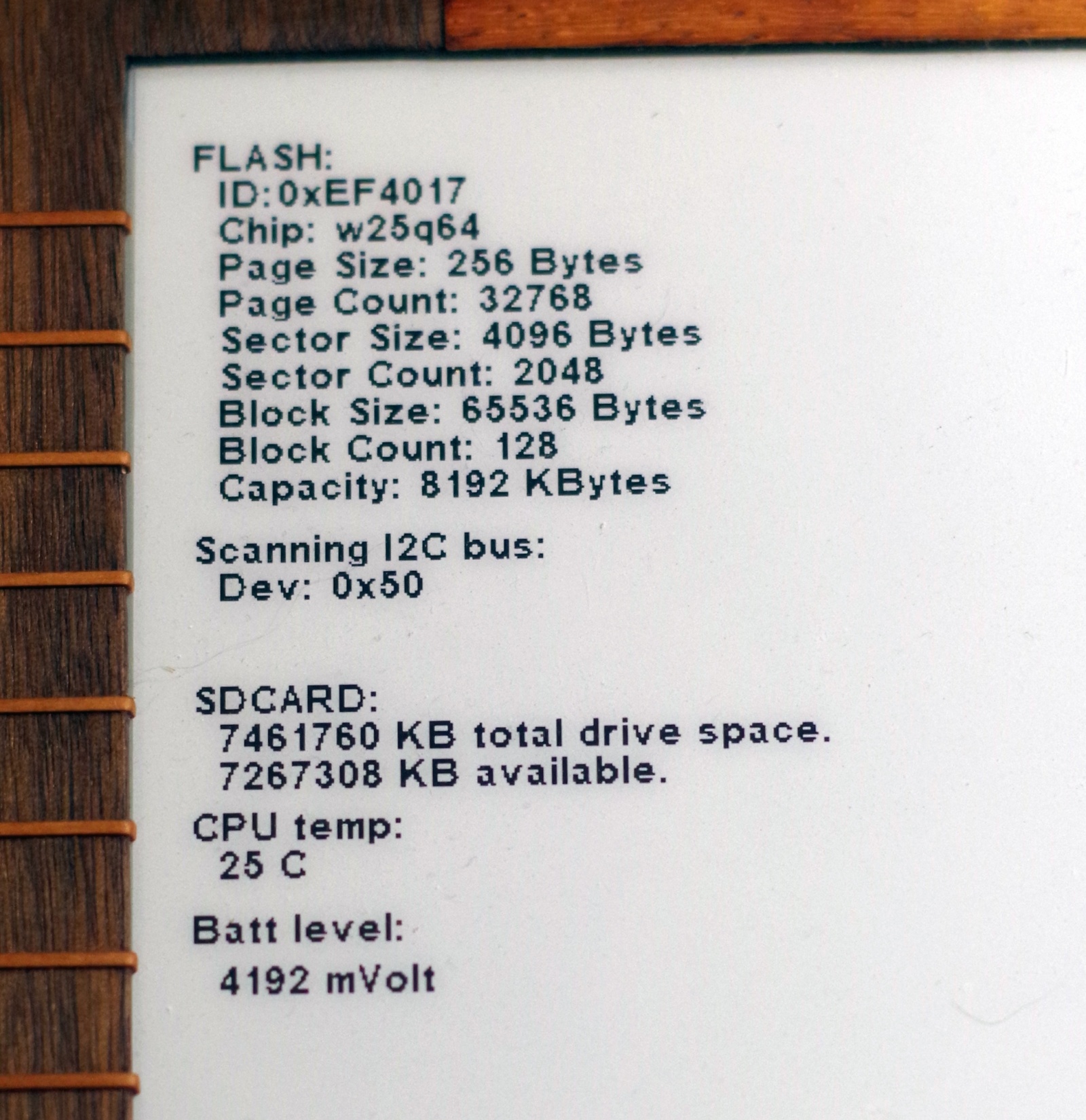 Электронная книга своими руками на STM32H750 от А до Э - 18