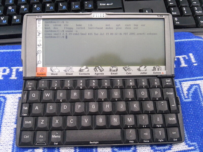 Psion 5mx и аппаратные развлечения с linux - 3