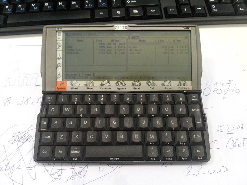 Psion 5mx и аппаратные развлечения с linux - 1