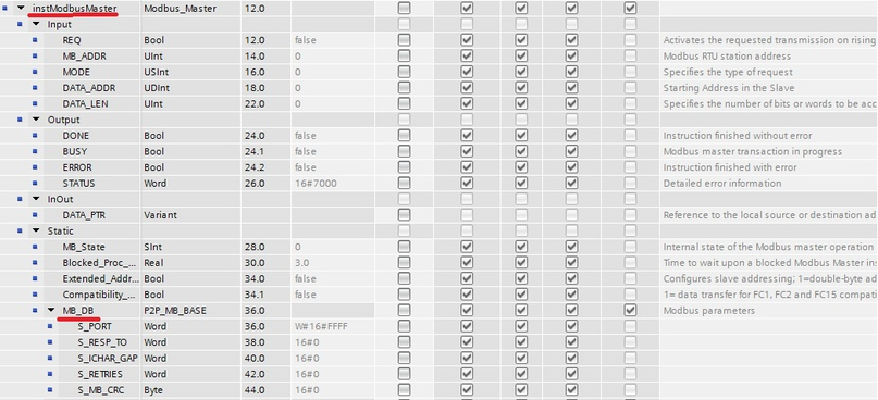 Программирование Modbus RTU Master на примере Simatic S7-1200 и ПЧ Sinamics V20 - 9