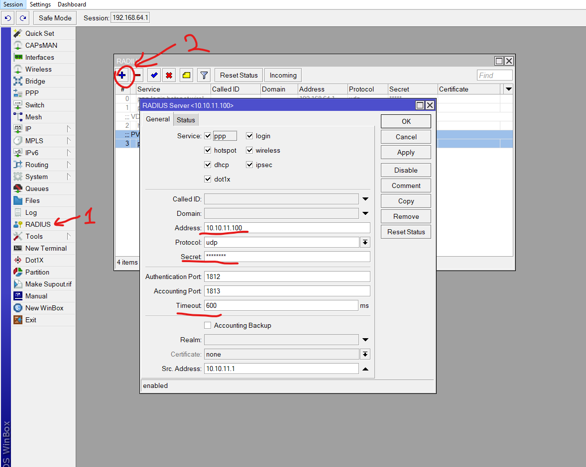 RADIUS — немного о Mikrotik, NPS и не только - 2