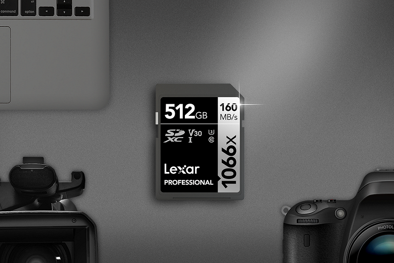 Представлены карты памяти Lexar Professional 1066x SDXC UHS-I Silver