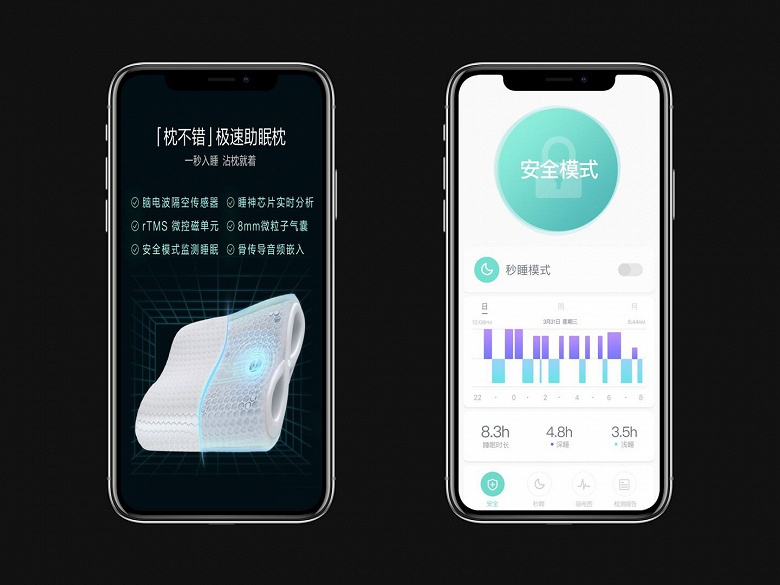 Лучший гаджет для людей с бессонницей. Xiaomi представила высокотехнологичную подушку, которая гарантирует засыпание за 1 секунду