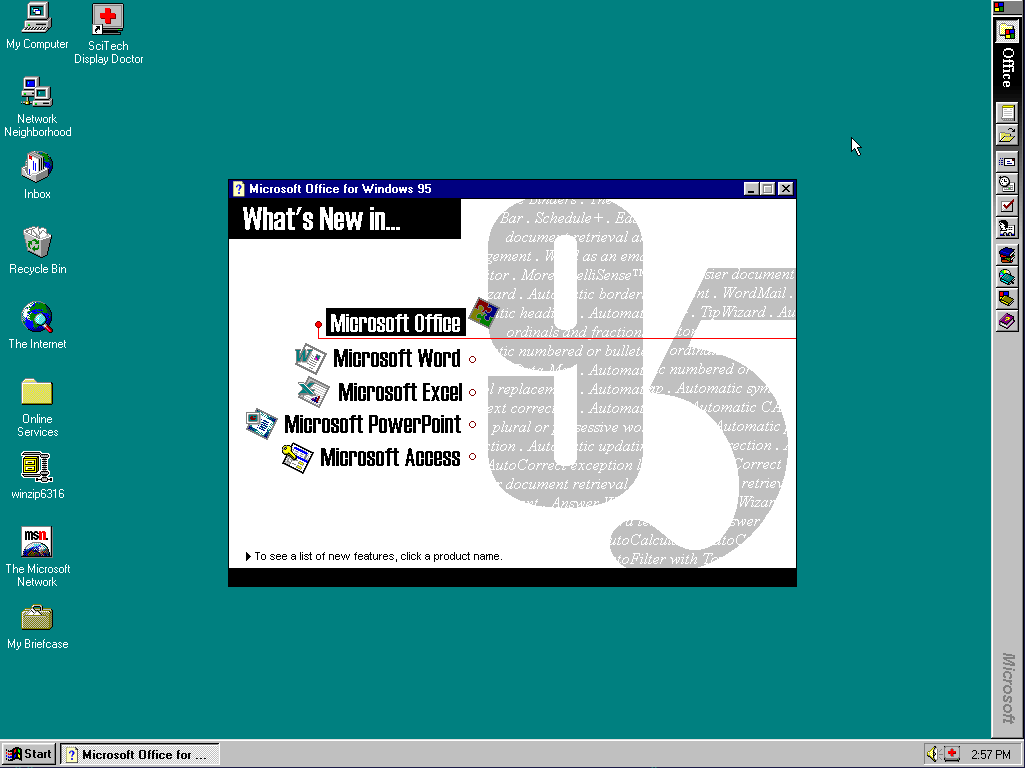 Windows 95 — как она выглядит сегодня?