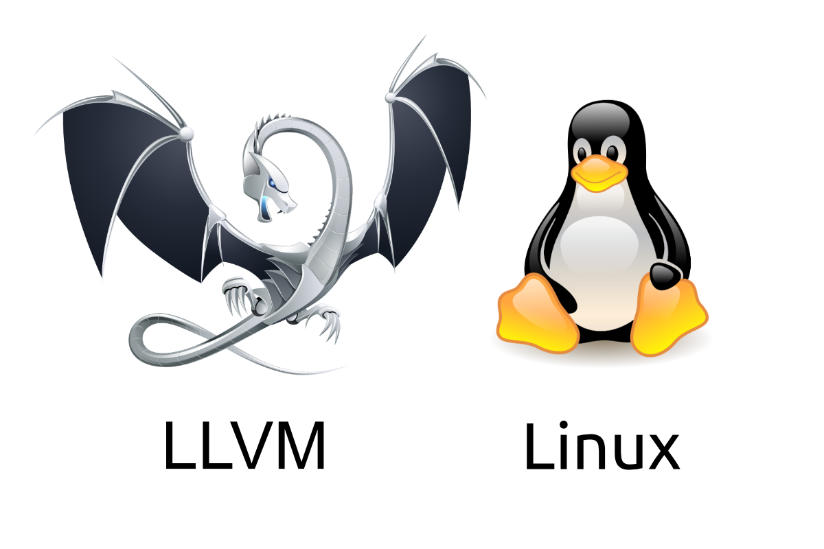 Linux 5. LLVM. LLVM logo. Clang.