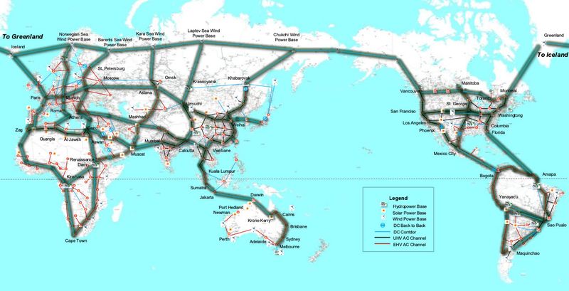Трансконтинентальные суперсети постоянного тока - 2