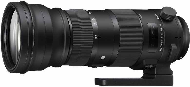 Компании Sigma приписывают намерение выпустить объектив 150-600mm f/5-6.3 DG DN OS Sports 