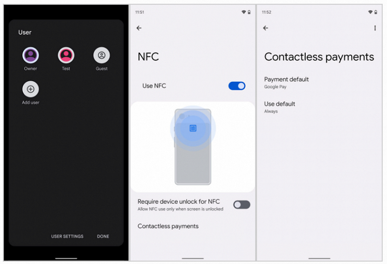 Раскрыт новый секрет Android 13 Tiramisu — платежи NFC станут доступны для нескольких пользователей