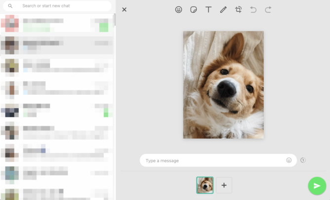 Браузерный WhatsApp получил функцию, которая была на Android уже 5 лет. Появились инструменты редактирования изображений