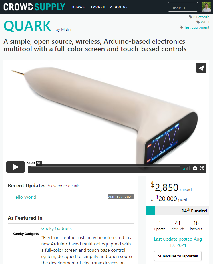 Проект электронного мультитула QUARK. Часть 3 - 2