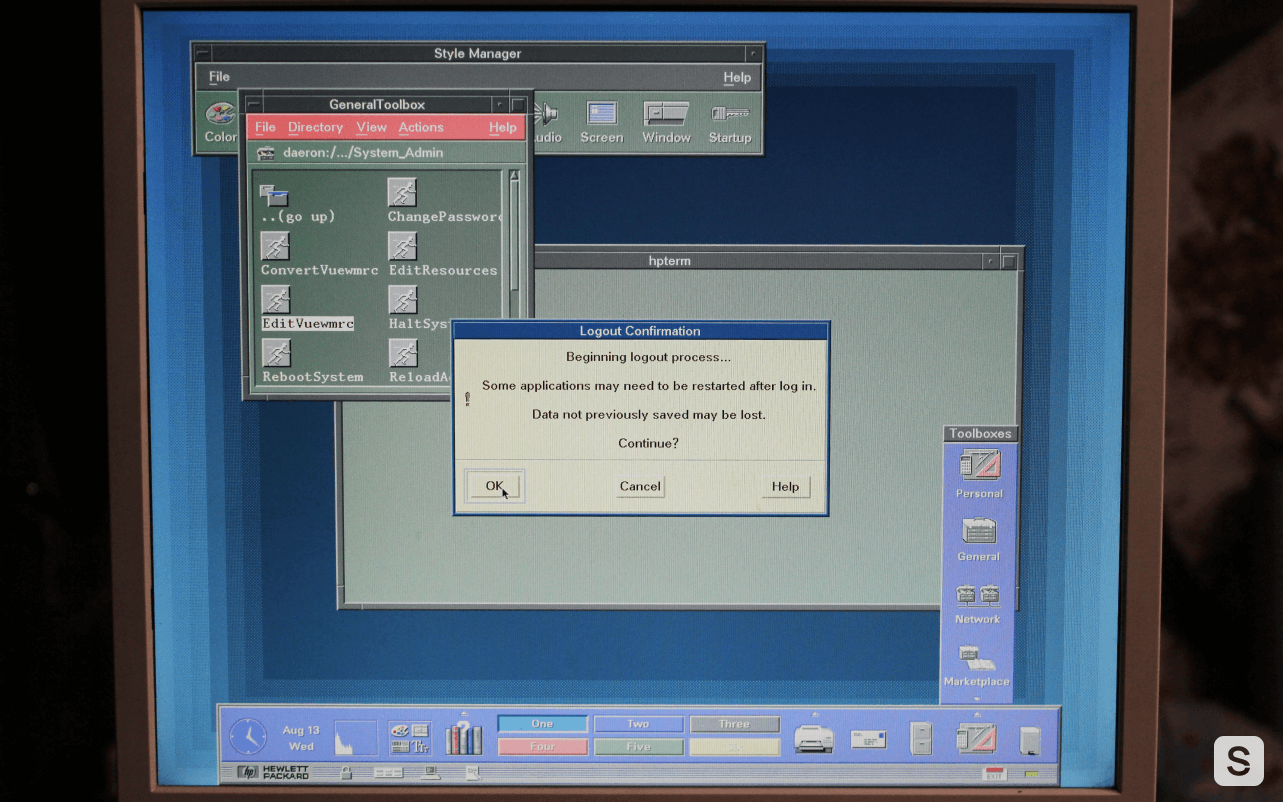 Гость из другого мира: обзор рабочей станции HP 9000 712-60 под управлением HP-UX - 10
