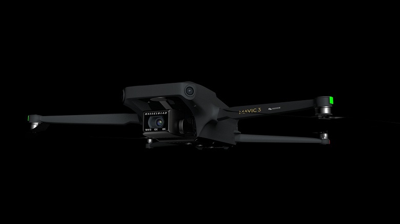 Дроны DJI Mavic 3 показали на качественных рендерах. Один получил сдвоенную камеру Hasselblad с семикратным зумом, второй записывает видео 8К