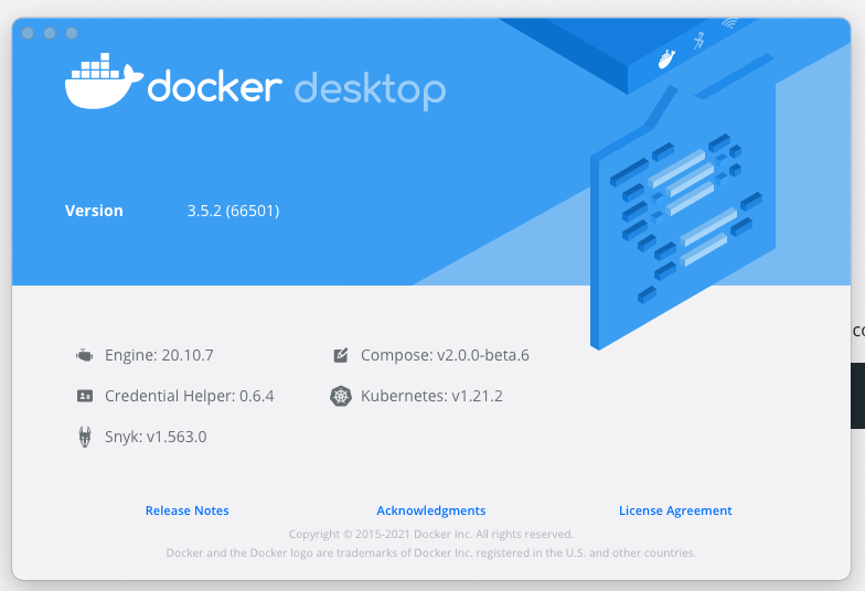 Работоспособность скриптов на более старых версиях Docker не гарантируется