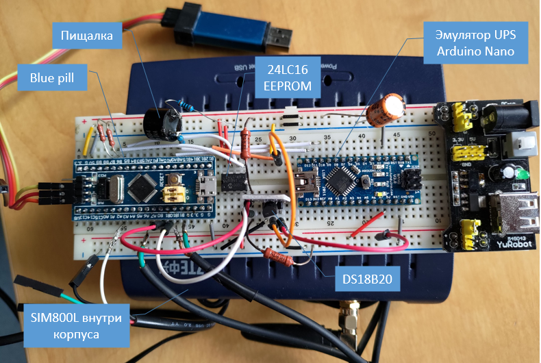 SIM800L + STM32 Bluepill + Rust. Как оно? - 2