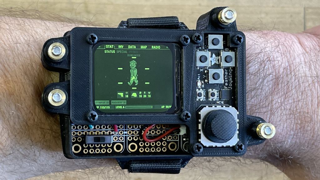 Pip-Boy, портативный кластер из Pi 4 и игровая консоль: новые проекты на базе Raspberry Pi - 7