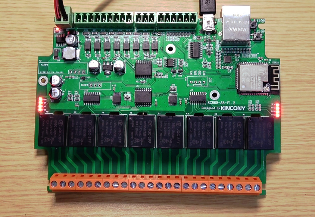 Kincony KC868-A8: старший брат из Ханчжоу. Часть 2. Программируем A8 - 1